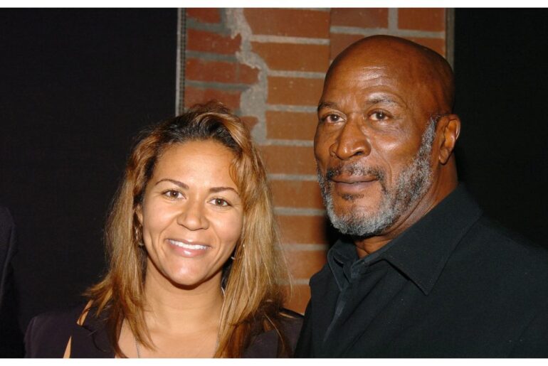 Who is his John Amos wife Noel J. Mickelson