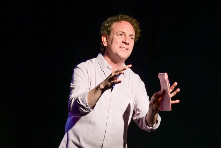 drew droege in happy birthday doug photo by russ rowland 1041