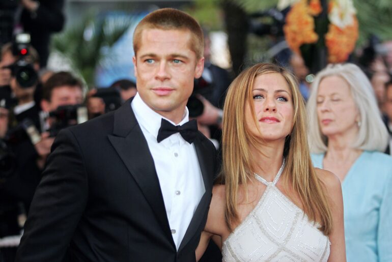 actor brad pitt and his wife jennifer aniston arrive for news photo 50833126 1550166272