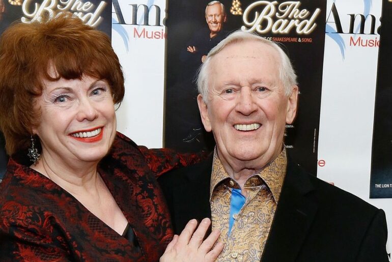 heather summerhayes and len cariou attend broadway and the news photo 1628105893