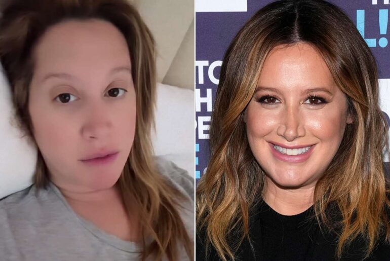 Ashley Tisdale Says Being Pregnant and Sick Is ‘Horrible’ as She Shares Video from Bed: ‘No Fun’