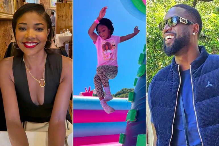 Dwyane Wade and Gabrielle Union Take a ‘Quick Overnight Family Trip’ with Their Daughter Kaavia