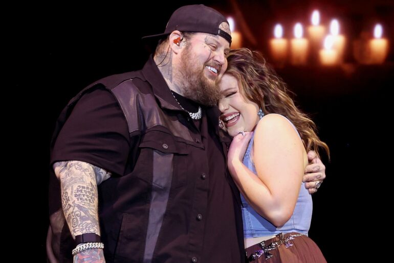 Jelly Roll Brings Daughter Bailee Ann, 15, Out at Stagecoach for a 'Happy Birthday' Sing-Along Surprise