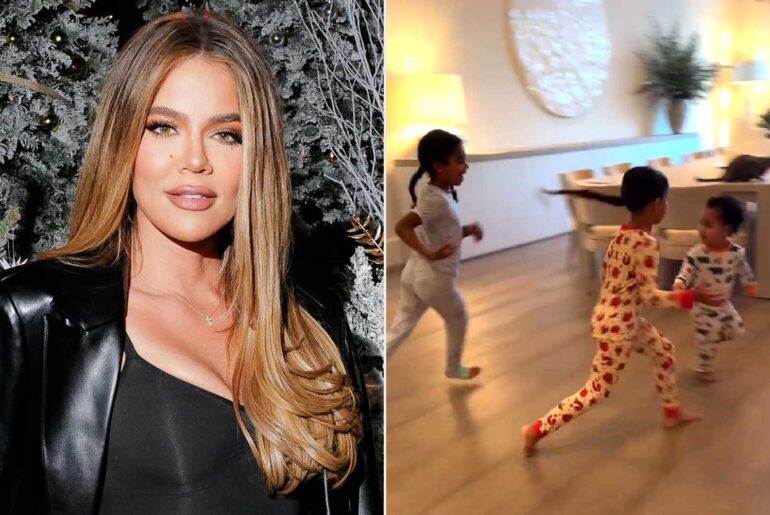 Khloé Kardashian Shares Video of ‘Nightly Dance Party Craziness’ with True, Tatum and Niece Dream