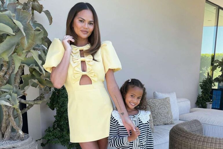 Chrissy Teigen Shares the Adorable Way Daughter Luna, 8, Assisted Mom During Her SI Swimsuit Photo Shoot