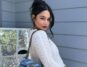 Pregnant Vanessa Hudgens Glows in Knit White Dress as She Prepares for Mother's Day: 'Right Around the Corner'